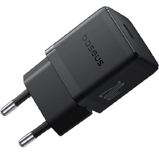 Сетевое ЗУ 1Type-C BASEUS Palm P10111602213-00 черный, PD20W