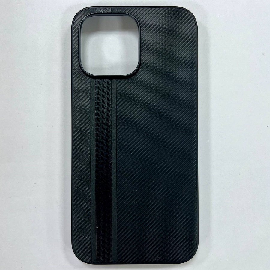 Задняя накладка Craft для iPhone 14 Pro Max, черная, карбон