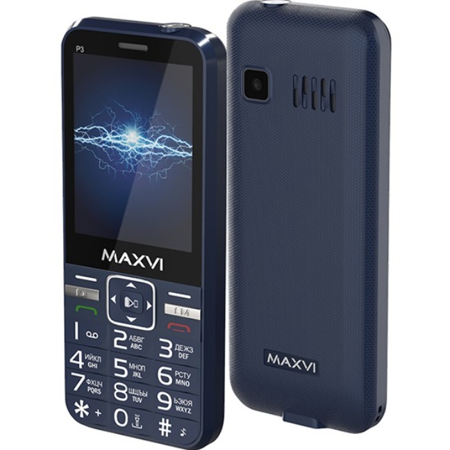 Телефон Maxvi P3 blue
