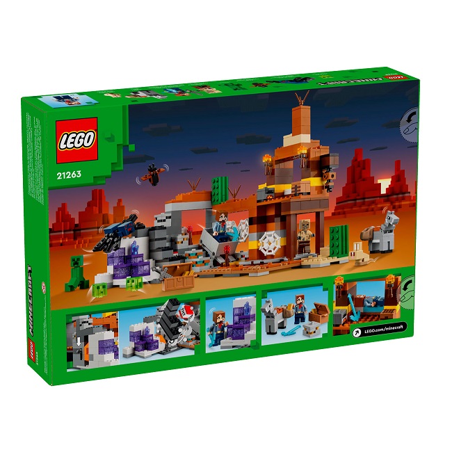 Конструктор LEGO Minecraft 21263 Шахта в Пустоши 2
