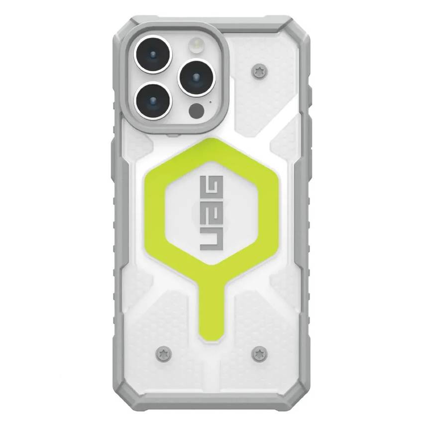 Задняя накладка UAG  для iPhone 16 Pro Max Pathfinger  MagSafe прозрачный/серый
