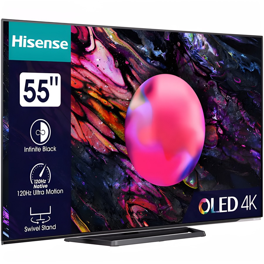 Телевизор Hisense 55A85K черный 55", OLED, 120Hz 2