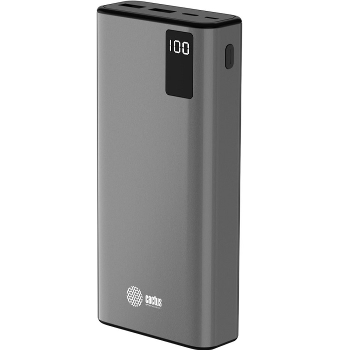 Внешний АКБ CACTUS CS-PBFSFA-20000 (20000mAh) серый