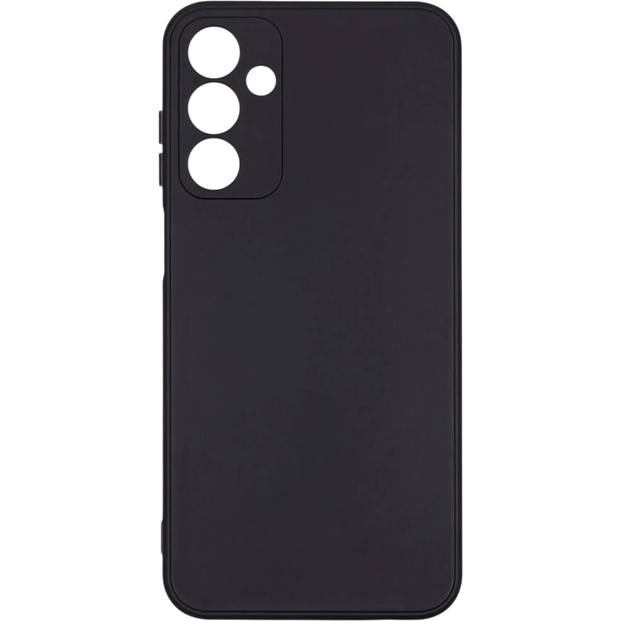 Задняя накладка ZIBELINO Soft Matte для Samsung Galaxy A15 4G/5G (черный) с микрофиброй