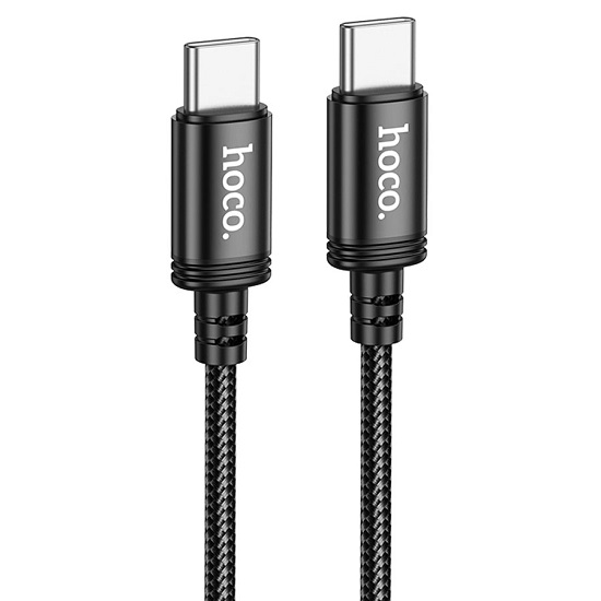 Кабель Type-C <--> Type-C  1.0м HOCO X89 Wind, чёрный