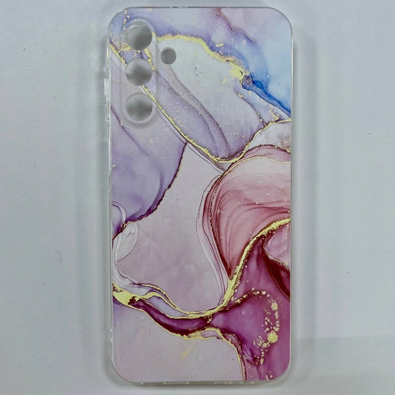 Задняя накладка NONAME для Samsung Galaxy A15 4G/5G супертонкий, защищает камеру прозрачный темно-синий