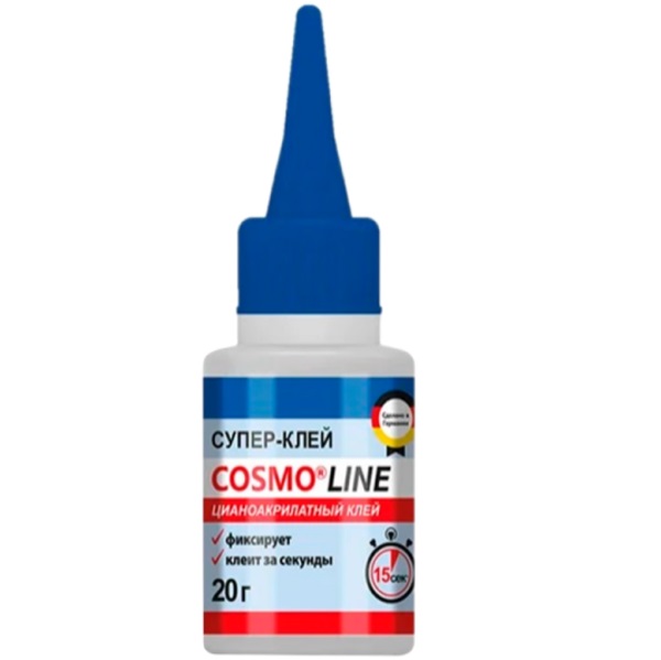 Супер-клей COSMOFEN COSMO LINE 20г шоу-бокс (20/200)