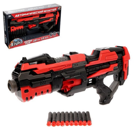Бластер ROTOR GUN, стреляет мягкими пулями 4406677 2