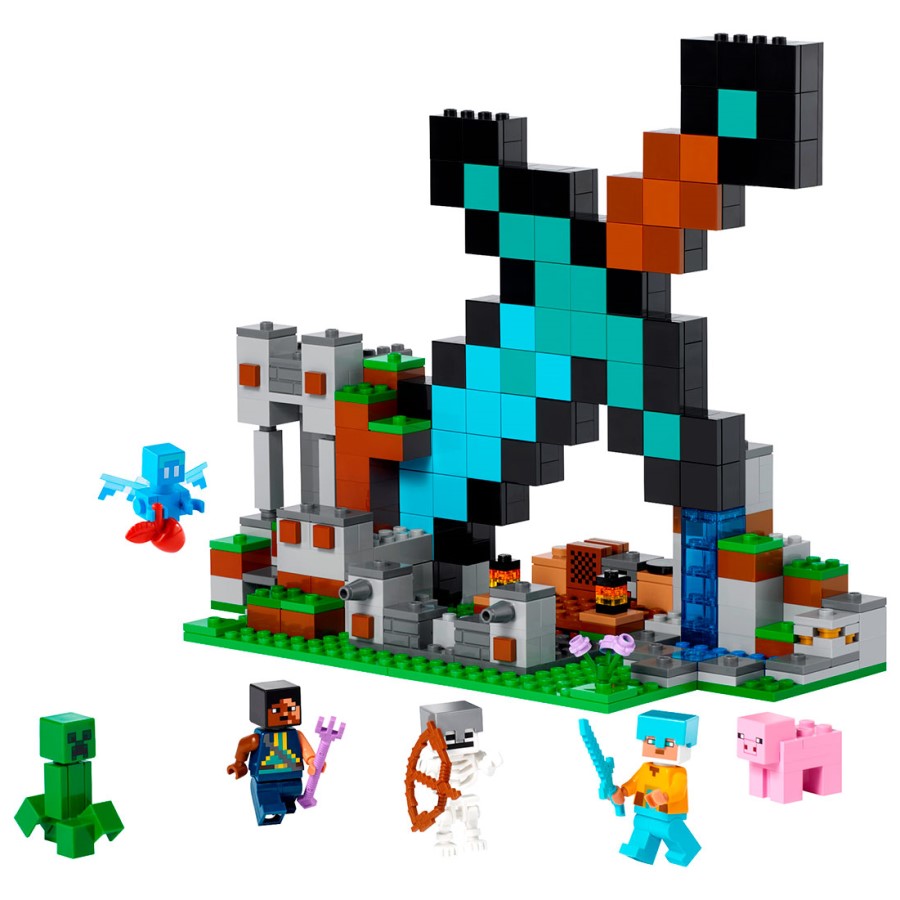 Конструктор LEGO Minecraft 21244 Застава меча 3