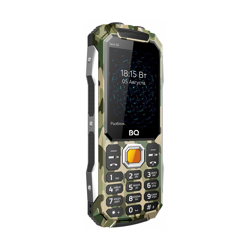 Телефон BQ 2432 Tank SE Military Green(Уценка)