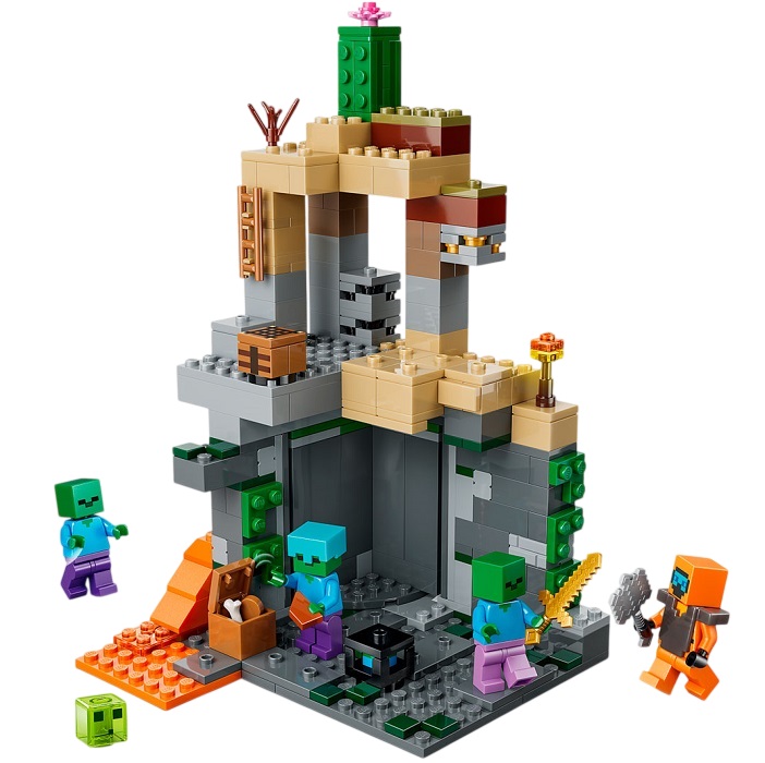 Конструктор LEGO Minecraft 21587 Подземелье зомби 3