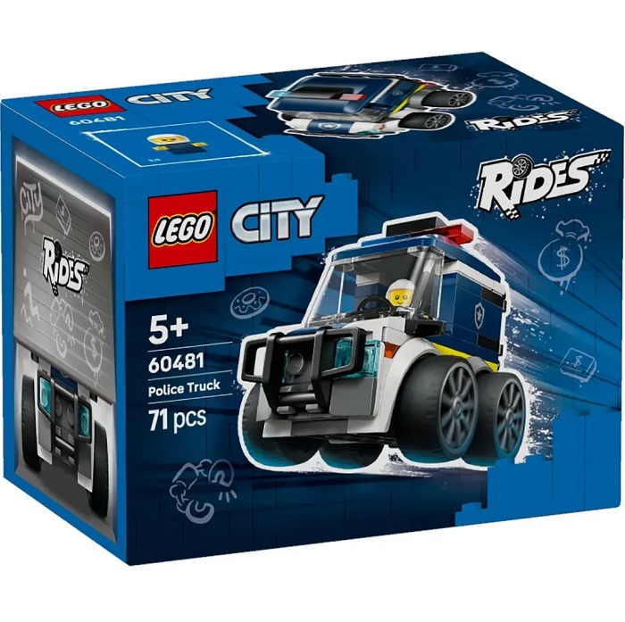 Конструктор LEGO CITY 60481 Крутые тачки: Полицейский грузовик