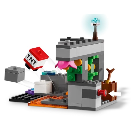 Конструктор LEGO Minecraft 21274 Столкновение с Варденом (Уп: 21*20*8) 7
