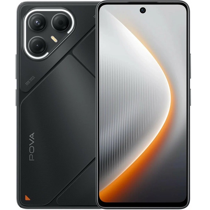Смартфон Tecno Pova 7 5G 8/128, черный