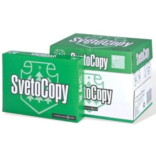 Бумага SvetoCopy А4 80г/м2 бел.95% 500л 110086