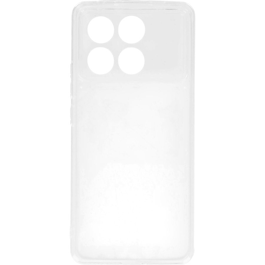 Задняя накладка ZIBELINO Ultra Thin Case для Xiaomi Poco X6 Pro 5G/K70E (прозрачный) защита камеры