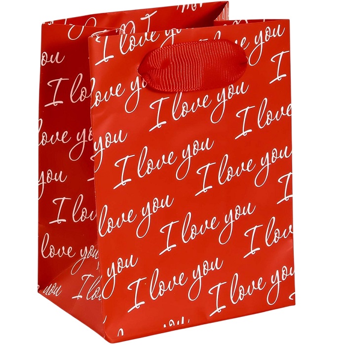 Пакет Love you, 9×12×6.5 см 10899899