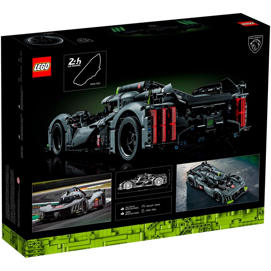 Конструктор LEGO Technic 42156 Гибридный гиперкар 9X8 2