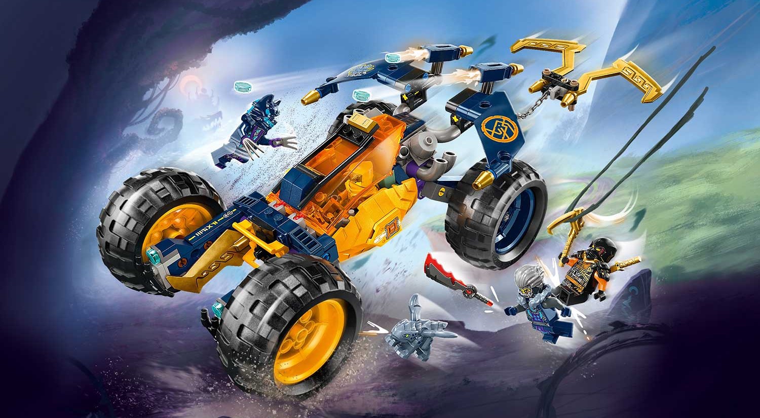 Захватывающие сражения с NINJAGO