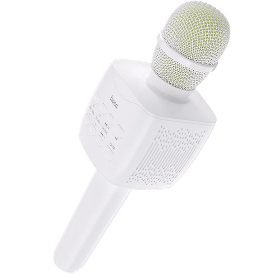 Микрофон караоке Hoco BK5 (White) Bluetooth 2