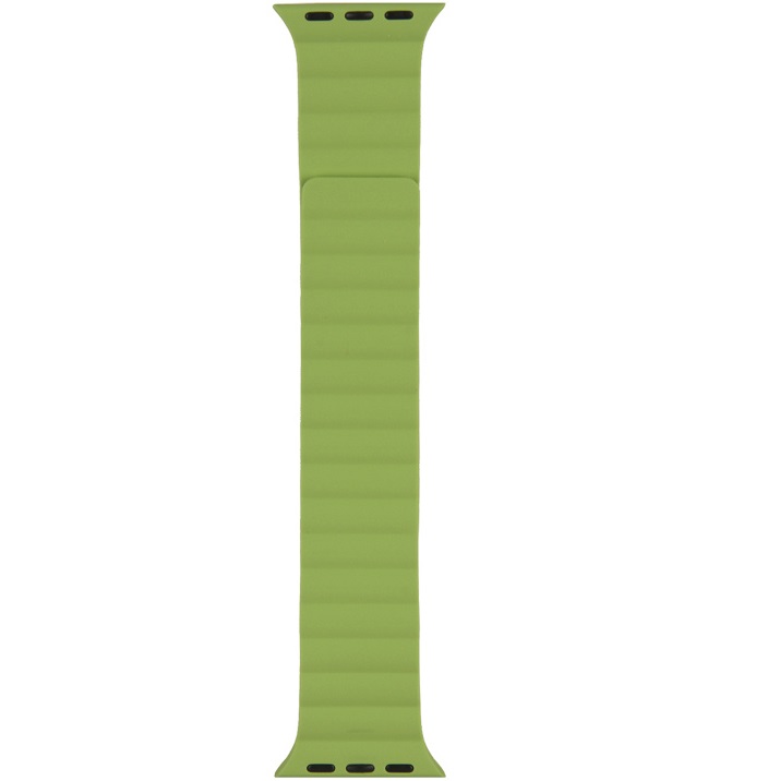 Силиконовый ремешок HOCO WA29 для APPLE Watch 42/44/45mm Pine flower green/grass green