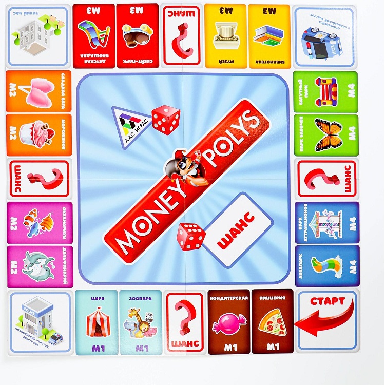 Настольная экономическая игра «MONEY POLYS. Kids», 90 купюр, 4+ 3