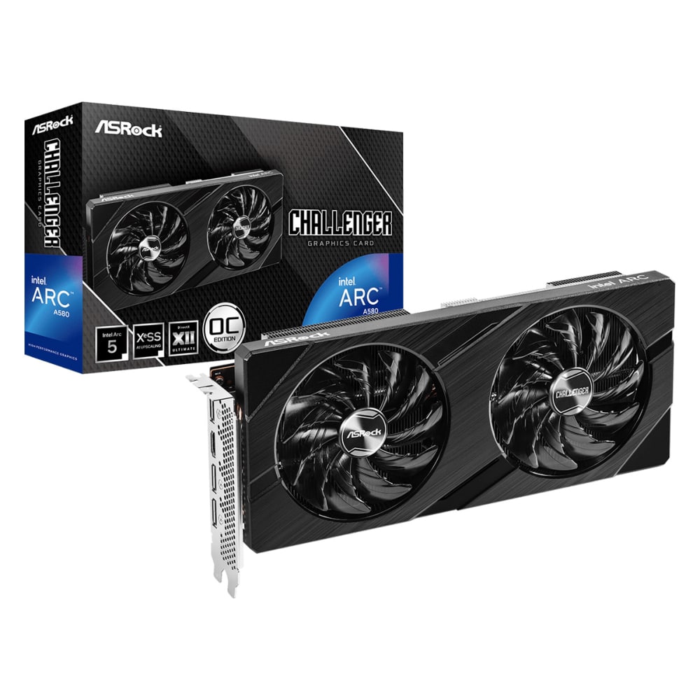 ASRock Intel Arc A580 Challenger OC