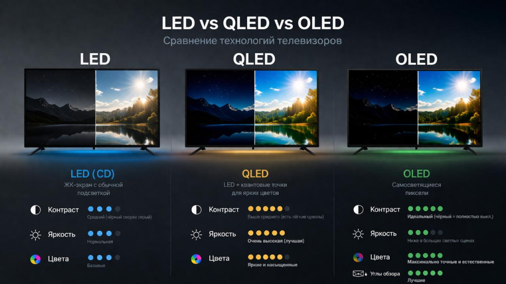 изображение - LED, QLED, OLED LED, QLED, OLED